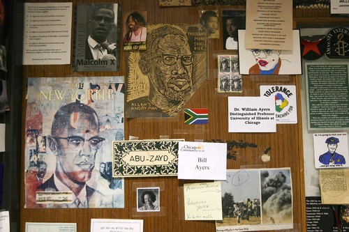 Ayers' office door