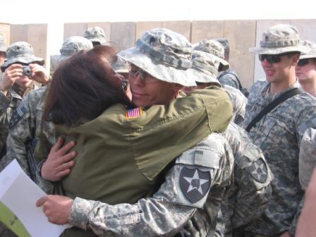 Carolyn Blashek's hug