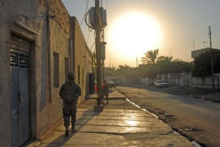 Central Samarra at dusk Central Samarra at dusk