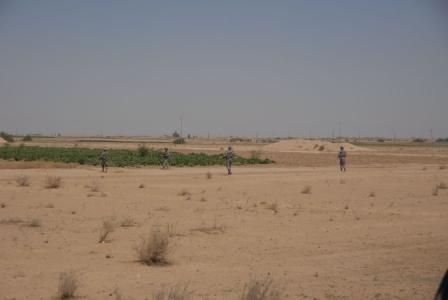 Cover and secure desert Cover and secure desert