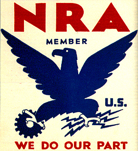 Blue Eagle NRA Eagle